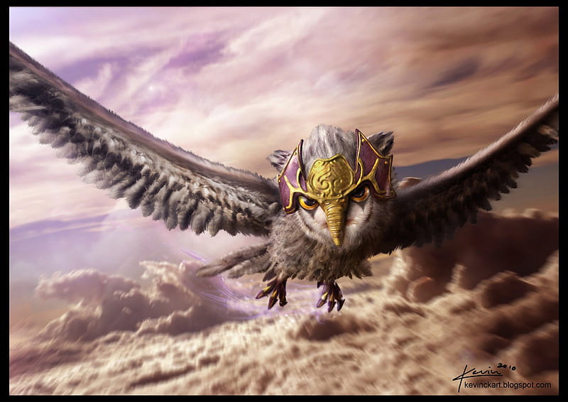 Magic Guardian Of Ga’ Hoole, owl, fantasy, birds, magic, animals, HD