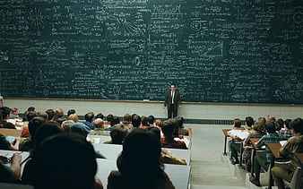 Men, Classroom, Blackboards, Mathematics, Teachers, Students, A, Serious,  Man, HD wallpaper | Peakpx