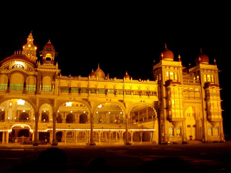 Mysore palace, HD wallpaper