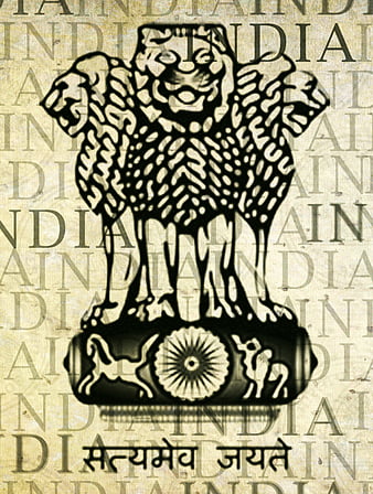 Draw National emblem of India(satyamev jayate) I LearnByArt - YouTube