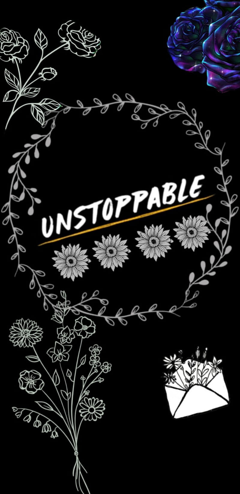 Unstoppable Black , black, unstoppable, HD phone wallpaper