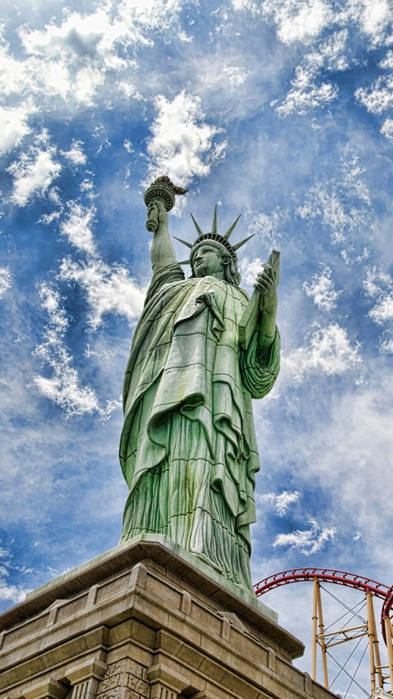 Statue of liberty, HD phone wallpaper