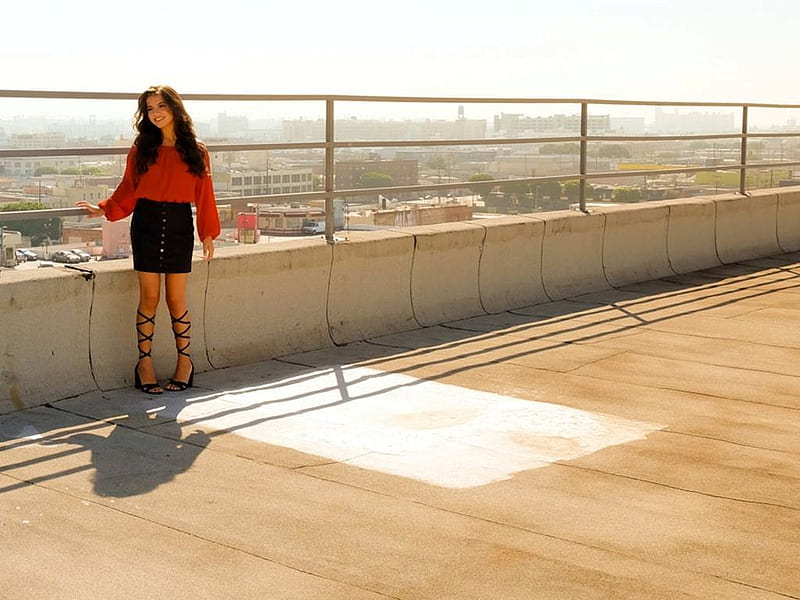 Isabela Moner, model, legs, bonito, singer, heels, actress, Isabela Moner, 2017, HD wallpaper