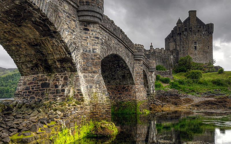 Western Highlands Eilean Donan Castle 2020 Bing, HD wallpaper