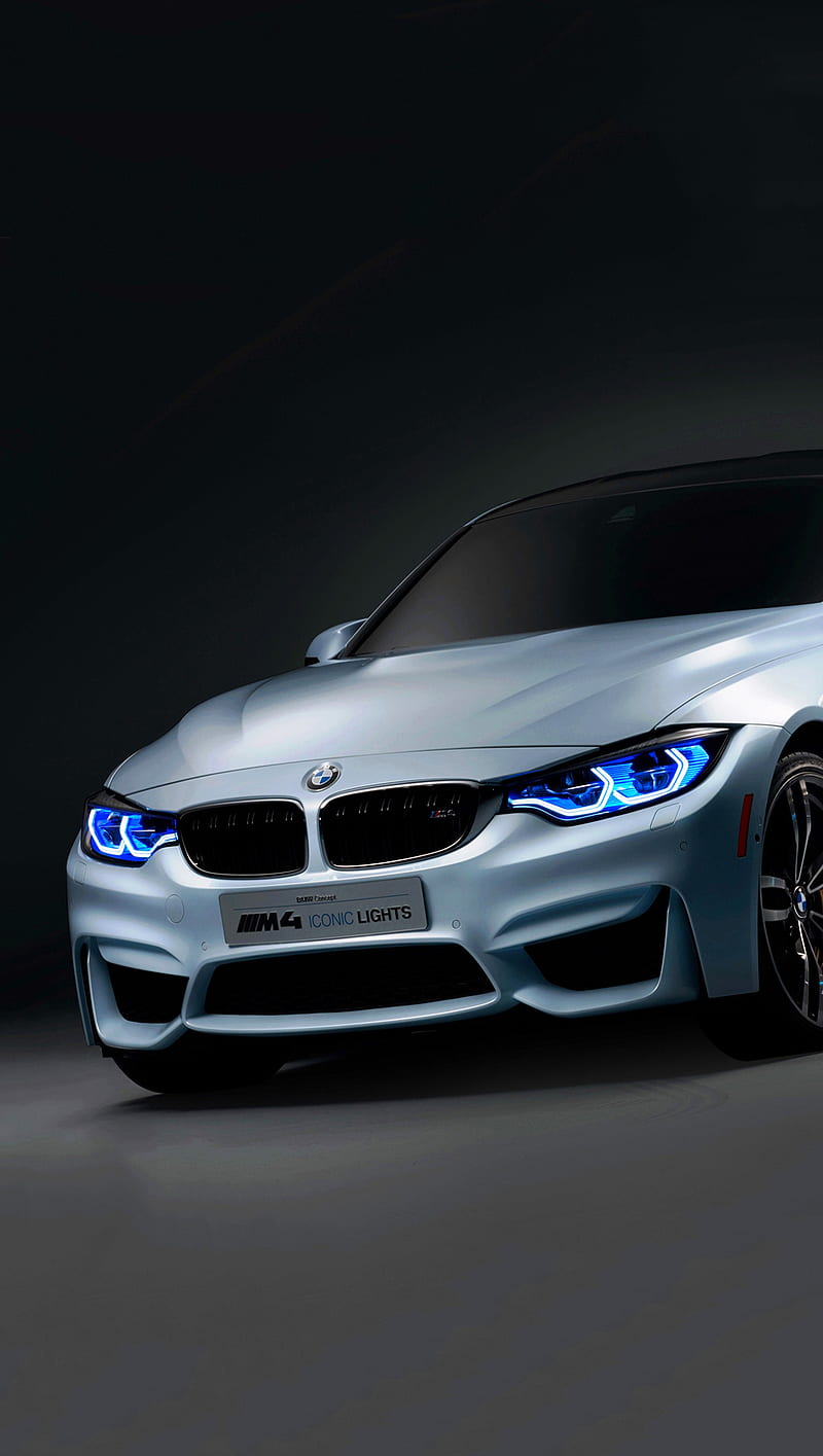 BMW, car, concept, iconic, lights, HD phone wallpaper