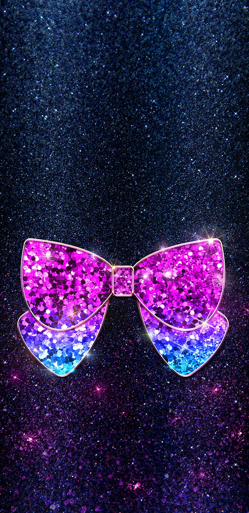 Bow N Glitter, blue, girly beautiful, pink, pretty, purple, sparkle, HD phone wallpaper
