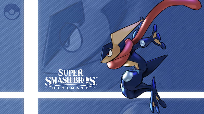 Video Game, Super Smash Bros. Ultimate, Greninja (Pokémon), HD wallpaper