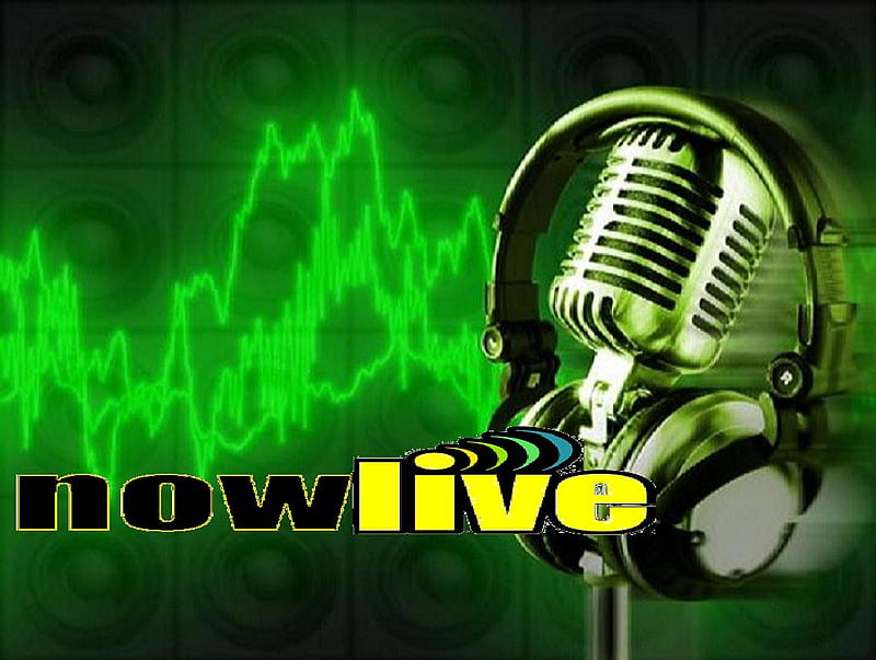 Now Live, live, microphone, sound, HD wallpaper