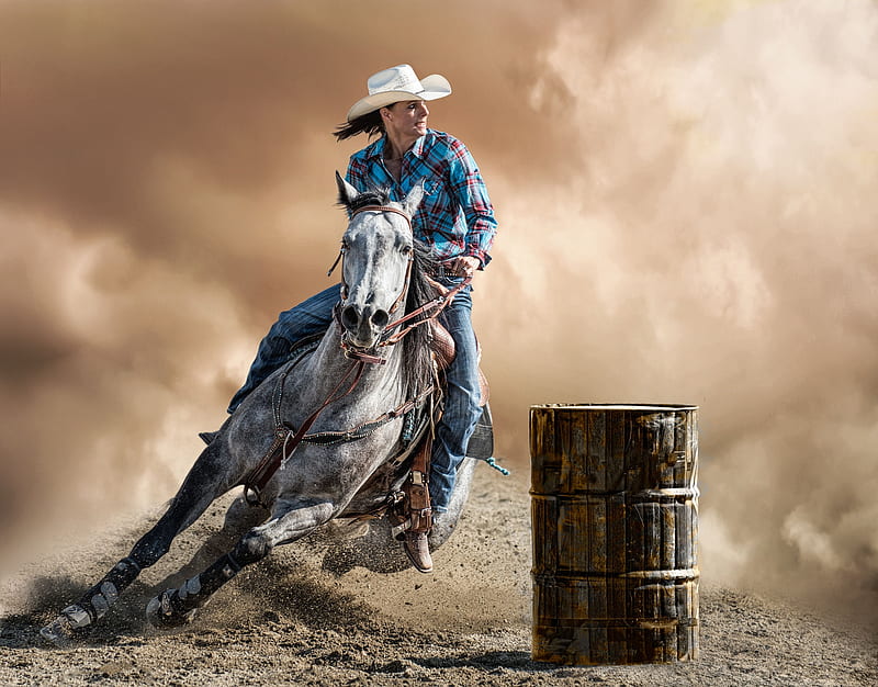 Barrel Racing Cowgirl   cowgirl boots racing barrels horses  outdoors HD wallpaper  Peakpx