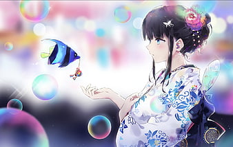 Hibiki Bubble - Wallpaper & HD Wallpapers - WallHere