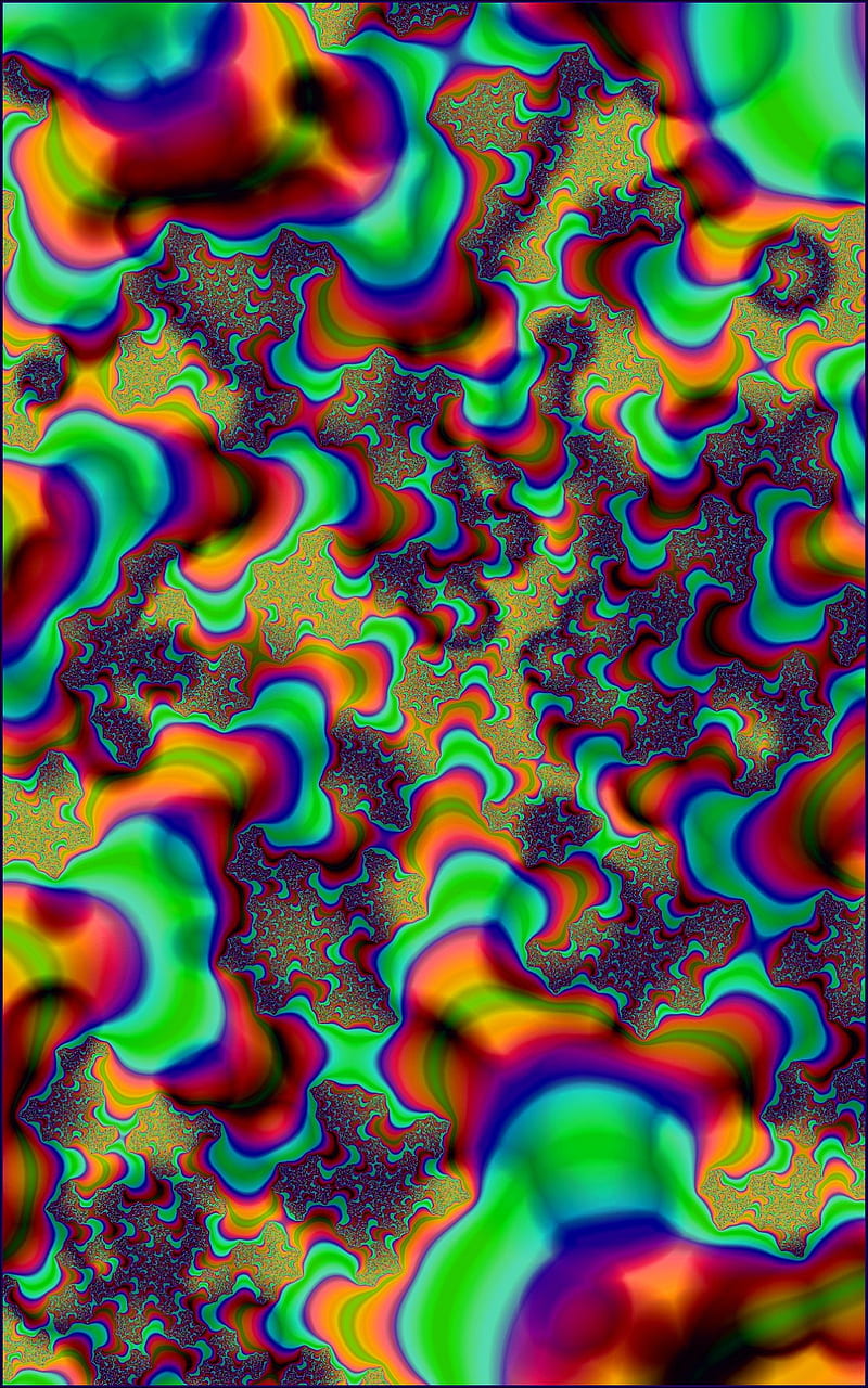 HypnoticRainbow, 2017, abstract, art, colors, cool, crazy, desenho, druffix, effect, fractal, freaky hypnotic, love, magma, rainbow, special, stylez, HD phone wallpaper