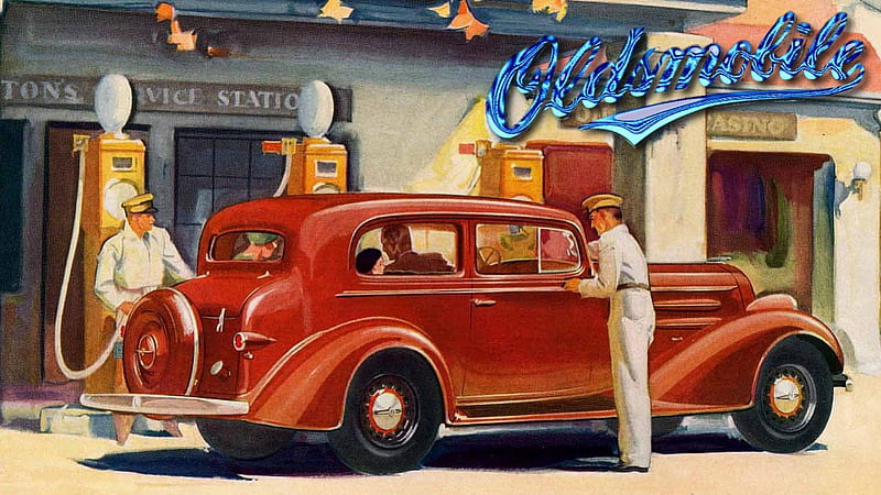 And! its easy on the pocket Book, carros, Oldsmobile, 1934 Oldsmobile, automobile, antique cars, Gimp, vintage, HD wallpaper