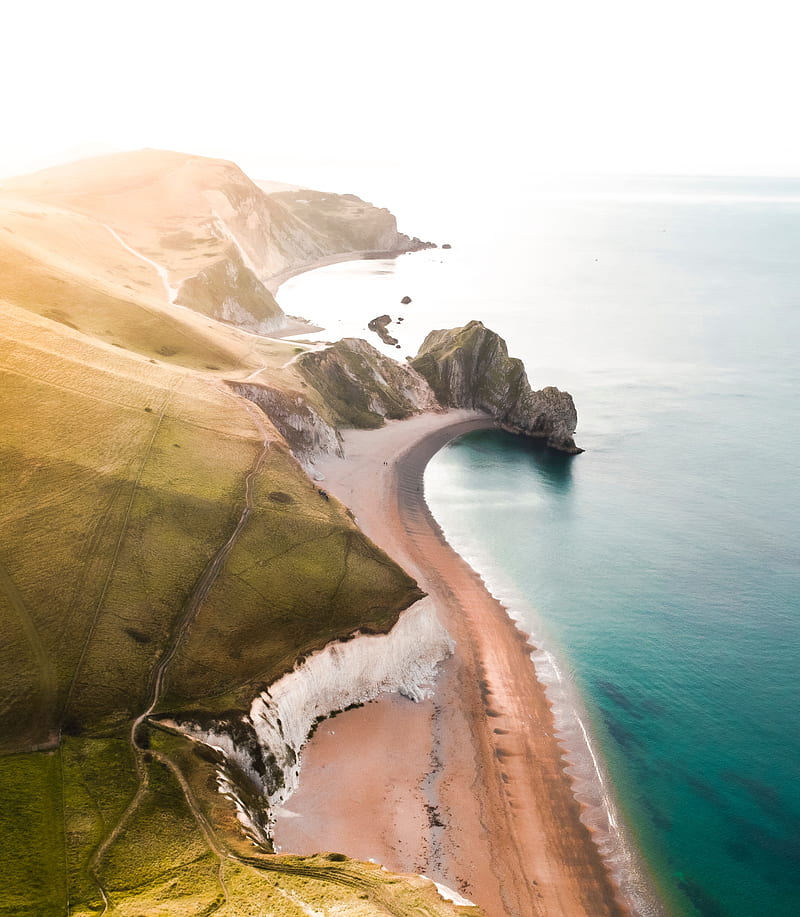 The Shape of Dorset, landscape, mare, uk, HD phone wallpaper