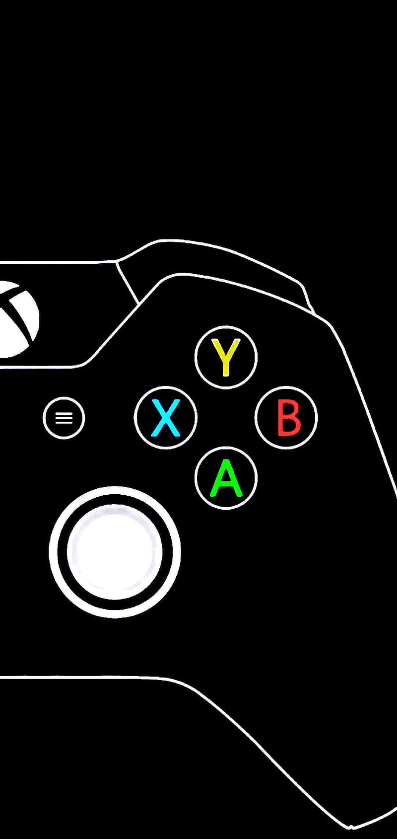 Xbox One Controller, game, games, logo, HD phone wallpaper