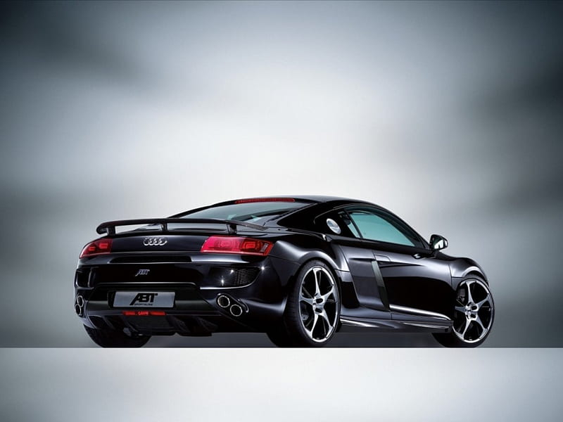 audi tt, silver alloys, black, two seater, front engine, HD wallpaper