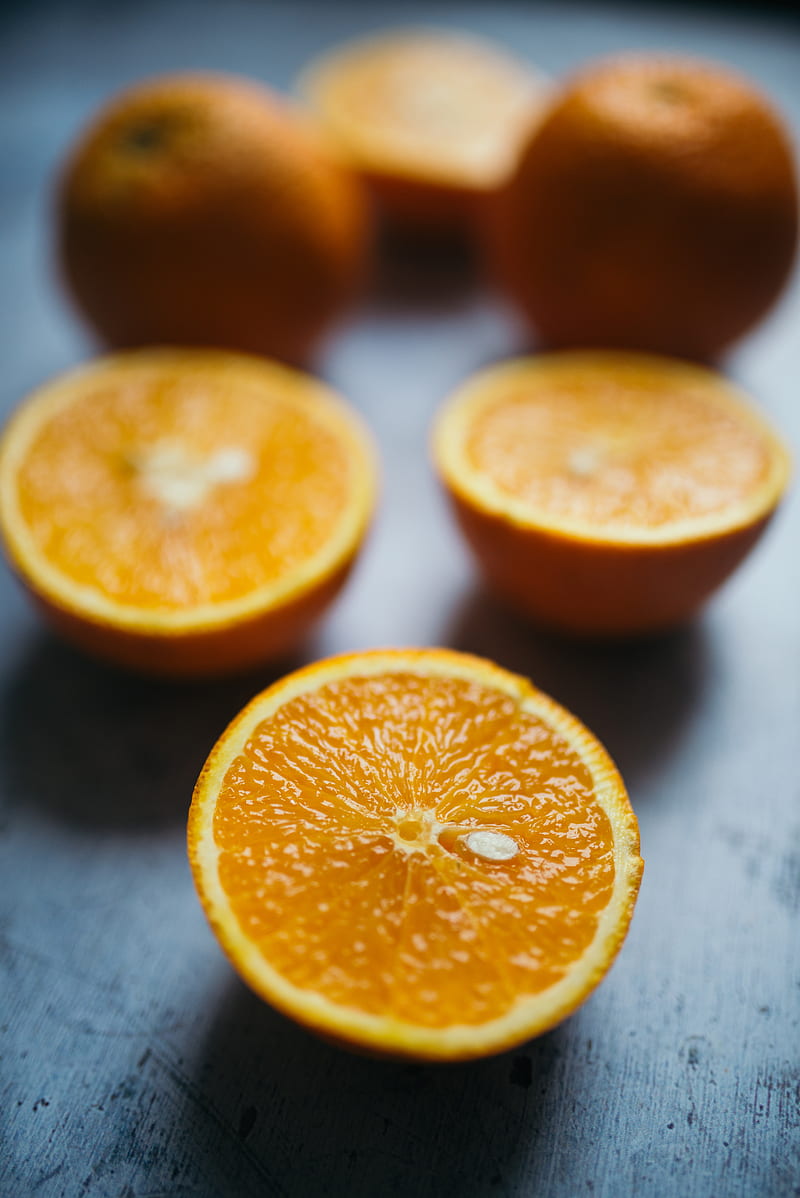 orange, slices, fruit, citrus, fresh, HD phone wallpaper
