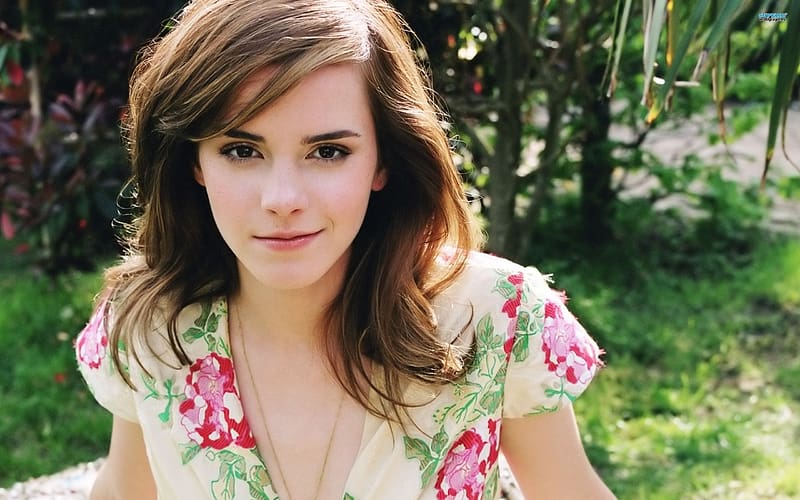 Emma Watson, Smile, Face, Celebrity, Actress, HD wallpaper