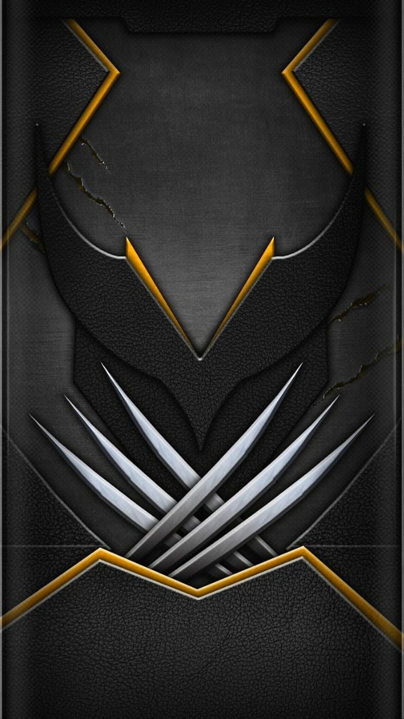 X men, desenho, hero, logo, movie, silver, yellow, HD phone wallpaper