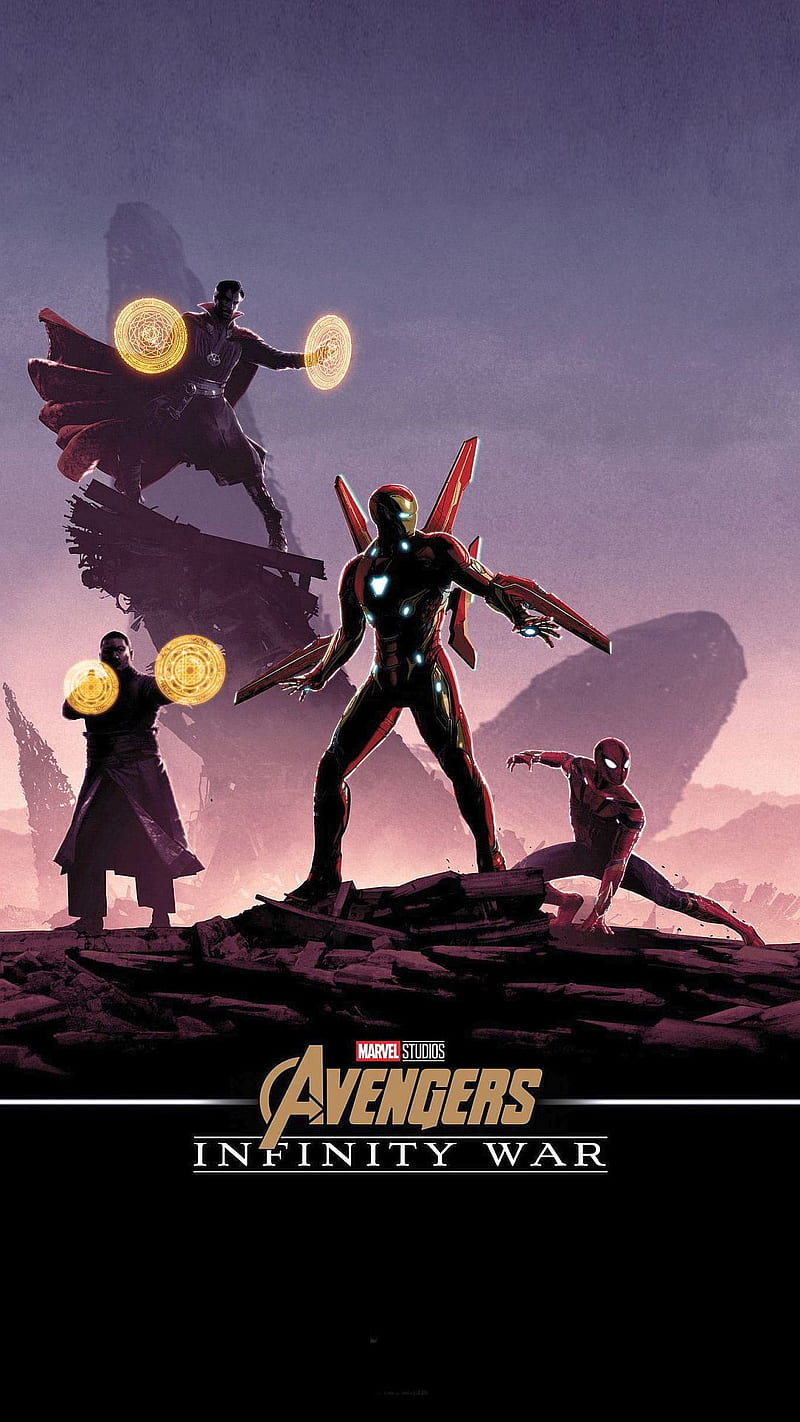 Avengers Infinity, 2018, infinity war, movie, poster, HD phone wallpaper |  Peakpx