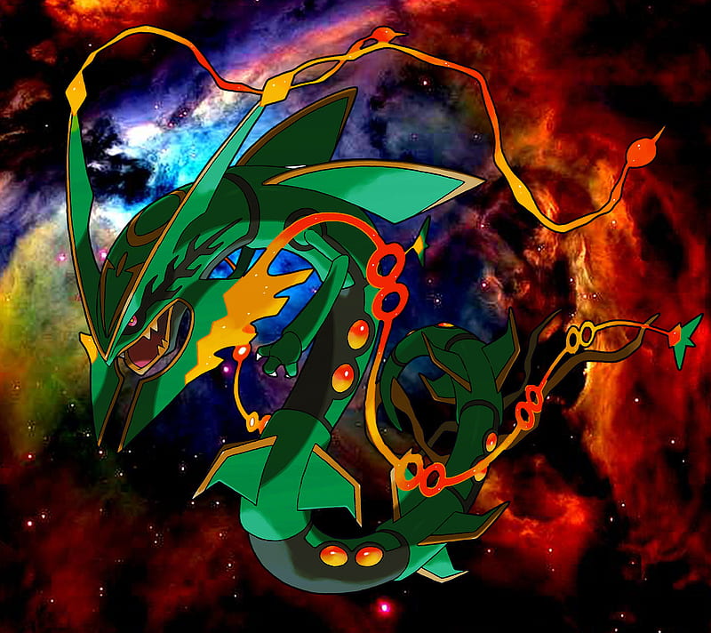 Pokemon GO  Shiny Rayquaza phone wallpaper by slifertheskydragon on  DeviantArt