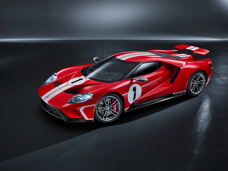 2018 Ford GT 67 Heritage Edition, ford-gt, ford, 2018-cars, HD wallpaper