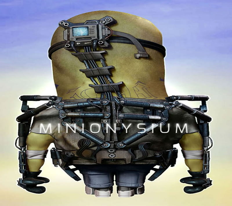 Elysium Minion, 2014, comedy, cool, cute, despicable new, nice, HD wallpaper