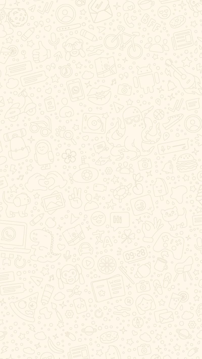 Whatsapp Ma, doodle, pattern, HD phone wallpaper