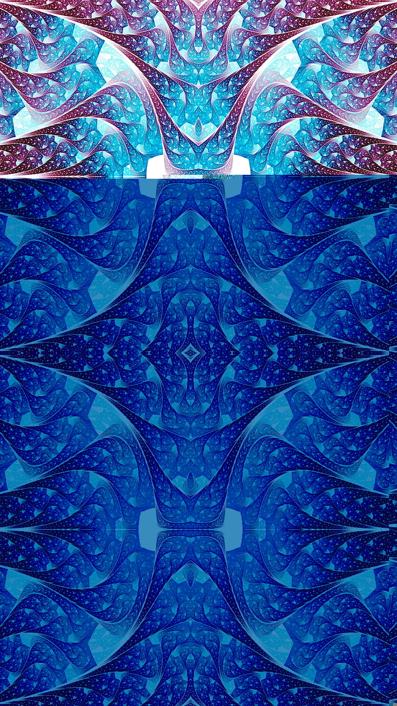 Abstract Rain i6plus, best, blue, drops, fractal, mmmatus, symmetic, water, white, HD phone wallpaper