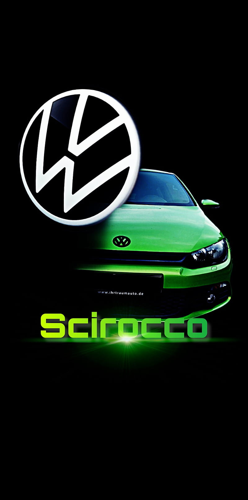 Scirocco , mobile, phone, scirocco, symbol, vw, HD phone wallpaper