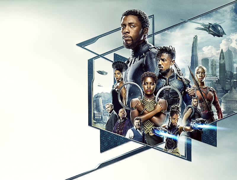 Black Panther 2018 Poster, black-panther, movies, 2018-movies, HD wallpaper