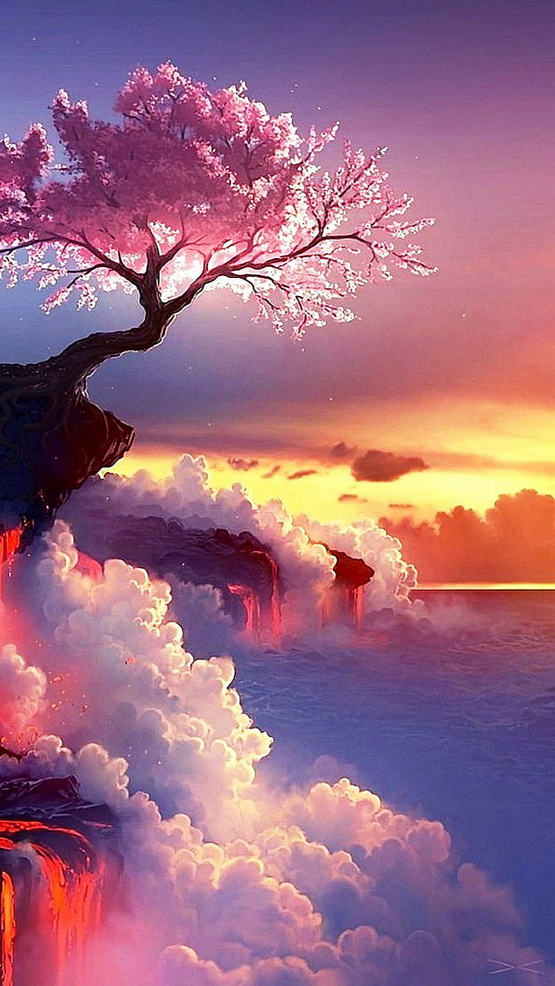 Fantasy Nature Tree 4K wallpaper download