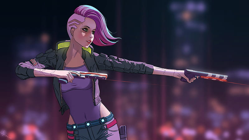 Cyberpunk 2077 Cyber Girl , cyberpunk-2077, 2021-games, games, cyberpunk, artist, artwork, digital-art, HD wallpaper