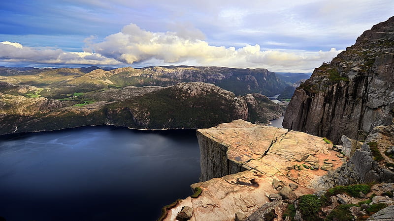 High Lakes Mountains Views-Windows 10, HD wallpaper