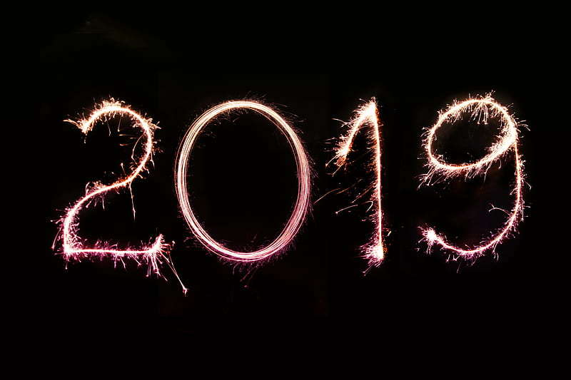 Happy New Year 2019, happy-new-year-2019, celebrations, HD wallpaper