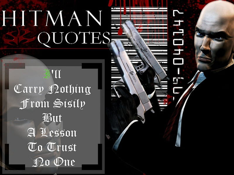 Agent. 47 (Quote #7), Video Games, Aim, Hitman, Silent Assassin, Game Character, Agent47, Quotes, HD wallpaper