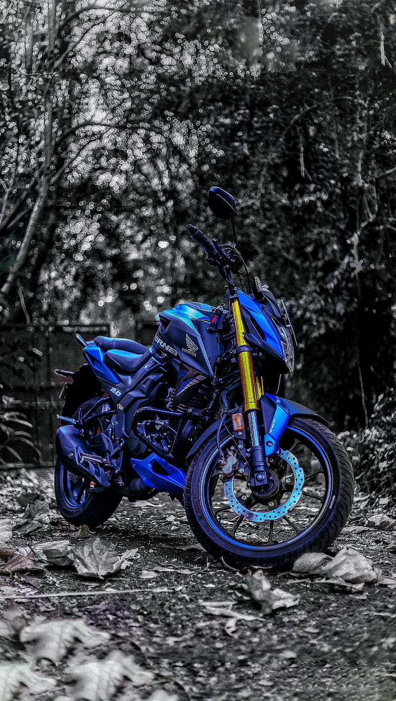Honda Hornet 2dot0, bike, bikeporn, blue, love, motorcycle, snapseed, HD  phone wallpaper | Peakpx