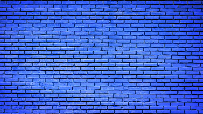 Dark Blue Brick Wall Background Brick, HD wallpaper