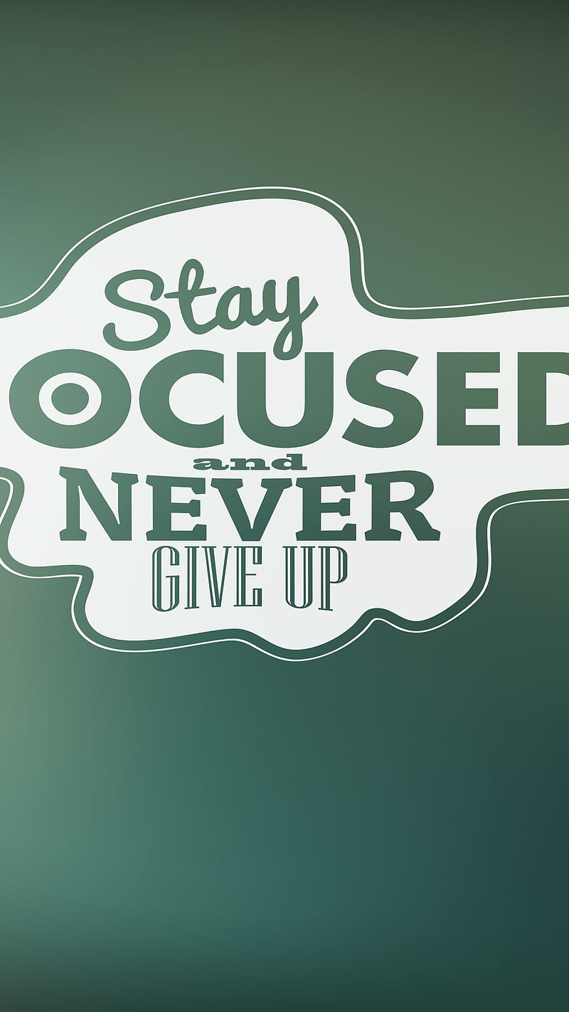Stay Focused , focus, success, english, quotes, inspirational, motivation, HD phone wallpaper