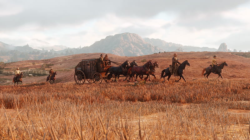Horse Riding Red Dead Redemption 2, HD wallpaper