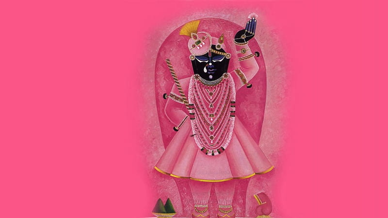 Shrinathji In Pink Costume, HD wallpaper | Peakpx