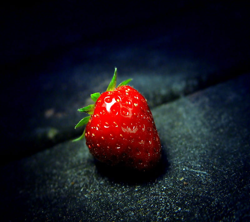 strawberry, oo, HD wallpaper