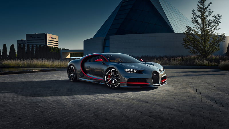 Bugatti chiron, side view, shadow, supercars, Vehicle, HD wallpaper | Peakpx