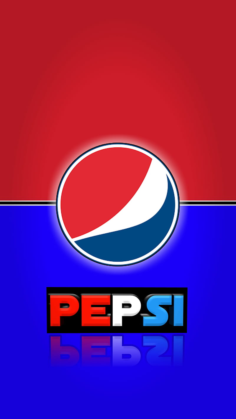 Pepsi, black, blue, drink logo, logos, red, super, HD phone wallpaper