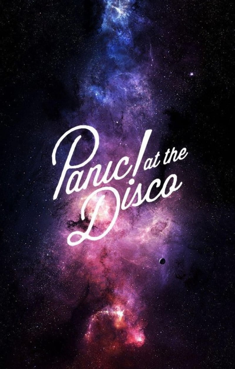 Panic At The Disco, brendon urie, galaxy, band, HD phone wallpaper