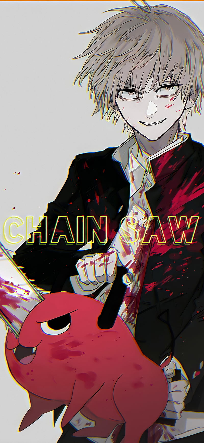 Chainsaw man, anime, chainsawman, denji, manga, pochita, theme, HD
