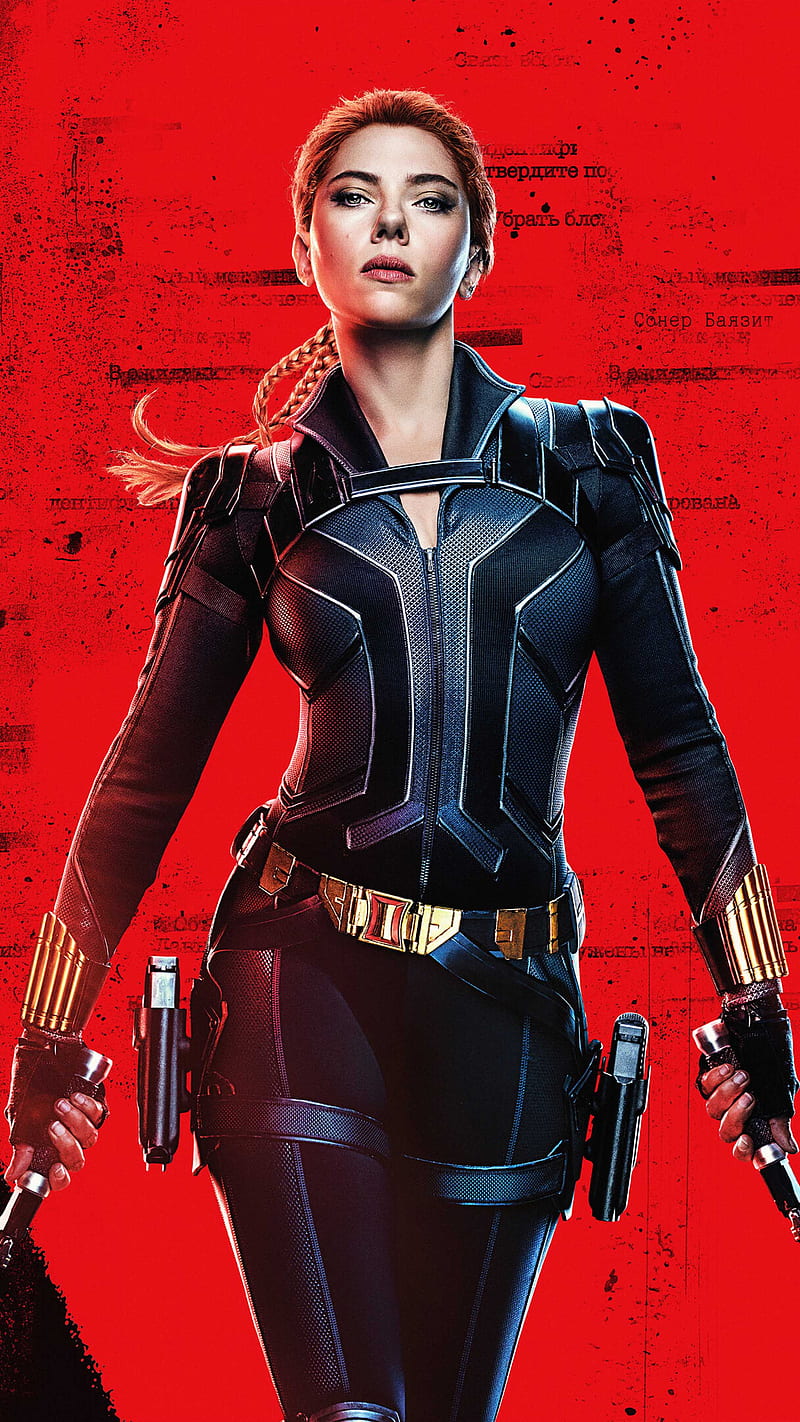 Scarlett Johansson In & As Black Widow Ultra Mobile, Natasha Romanoff, HD phone wallpaper