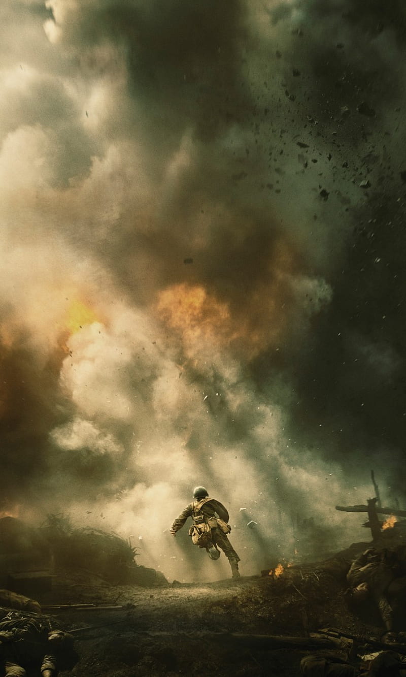 Hacksaw ridge, action, america, hero, japan, movie, guerra, HD phone wallpaper
