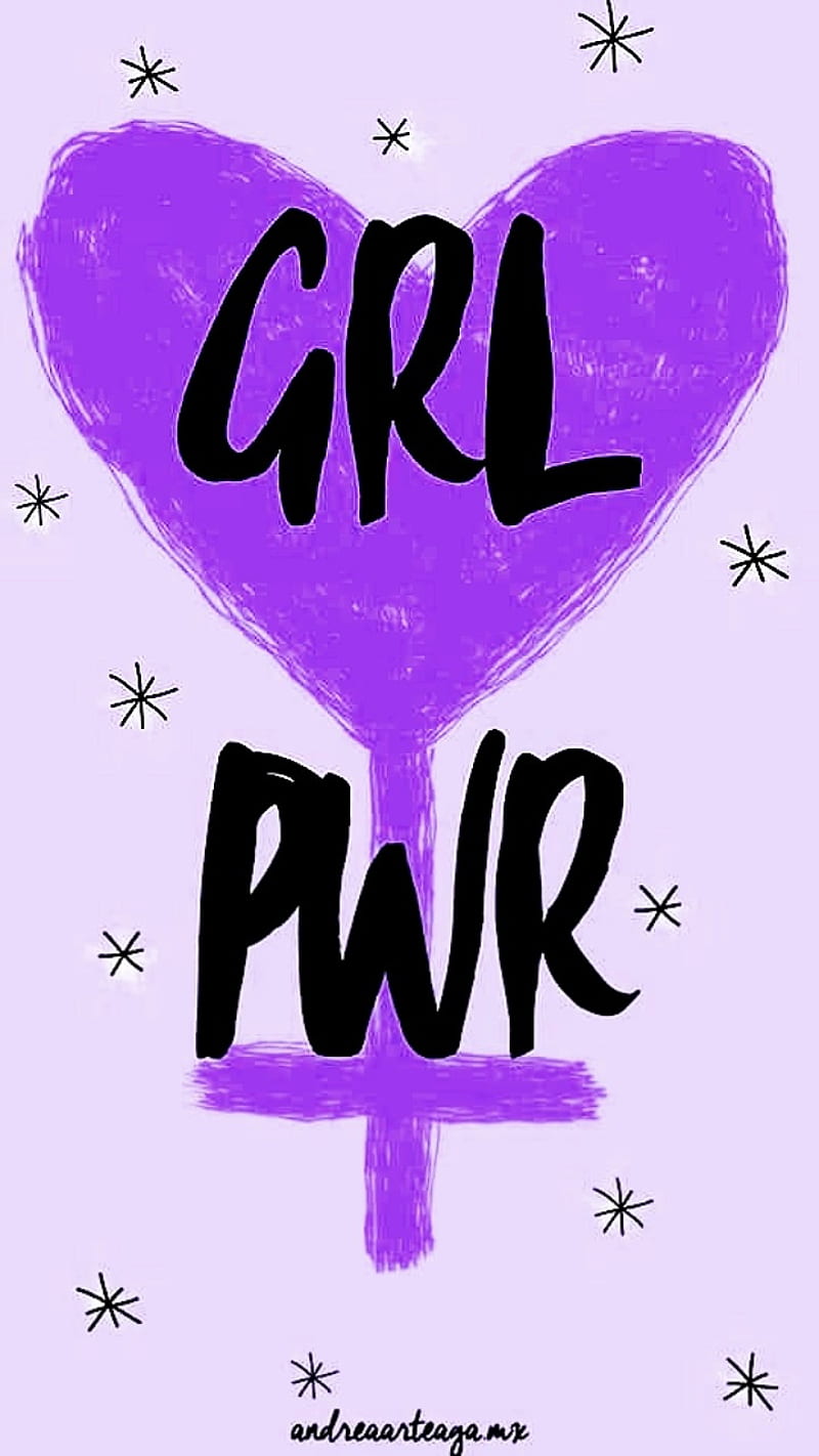 Girl pwr, femenino, feminismo poder, feminist, feminista, feminists, girlpower, power, HD phone wallpaper