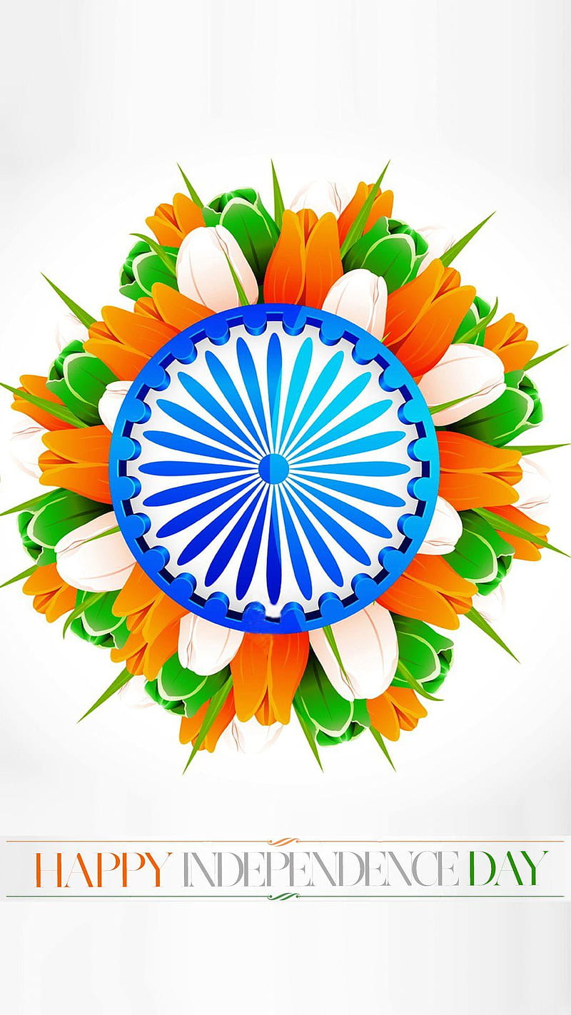 Independence day, tricolour, flag, dom, republic, happy, india, indian, HD phone wallpaper