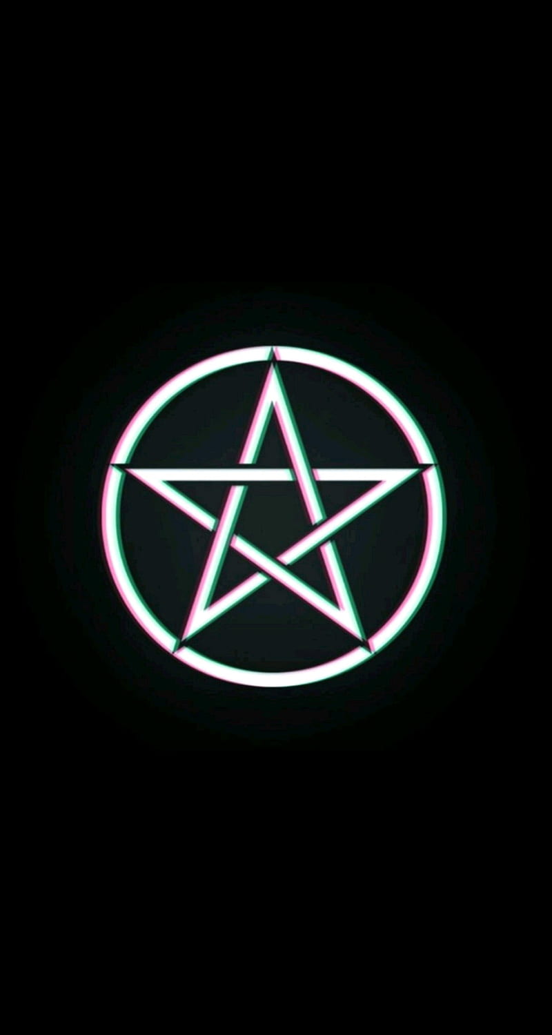 Star, devil, pentagram, HD phone wallpaper